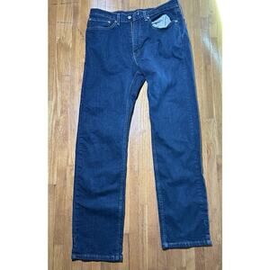 Levi's 505 Men's Regular Fit Straight Leg Jeans Men's 34x34 Blue Denim Jeans